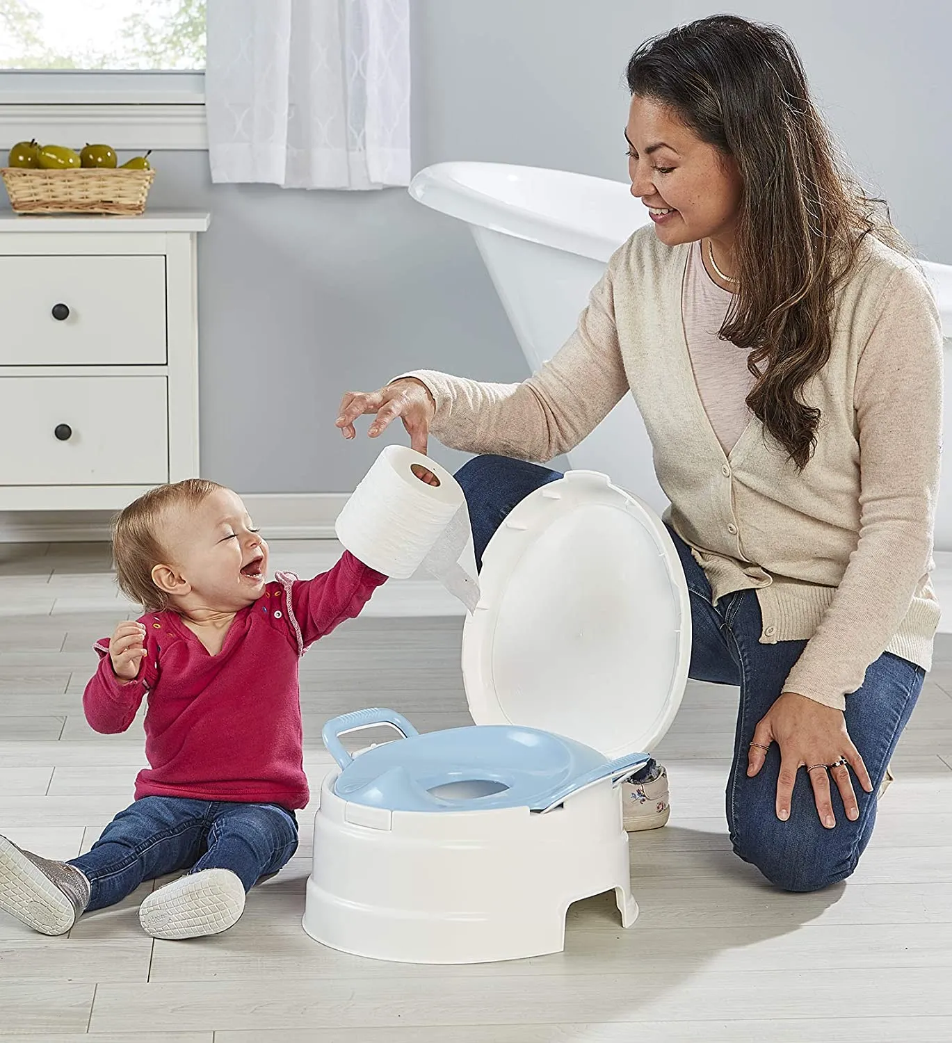 4-in-1 Complete Toilet Trainer and Step Stool