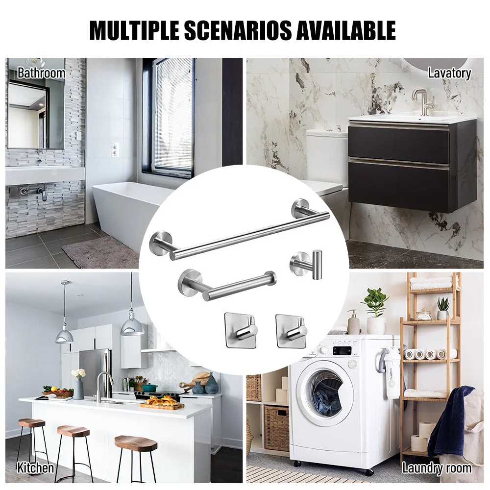 5 Pieces Bathroom Hardware Accessories Set