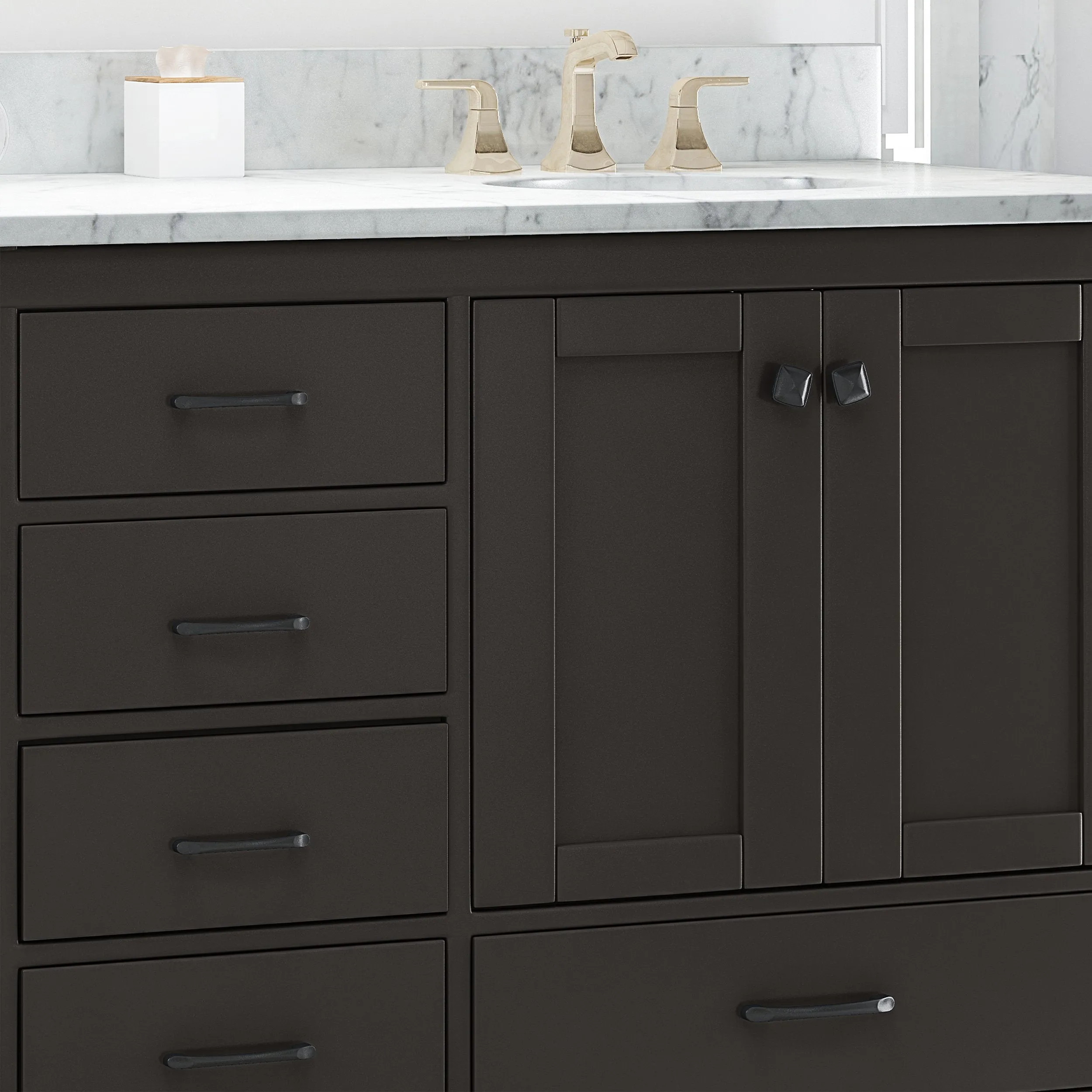 72" Wood Bathroom Vanity (Counter Top Not Included) - NH388703