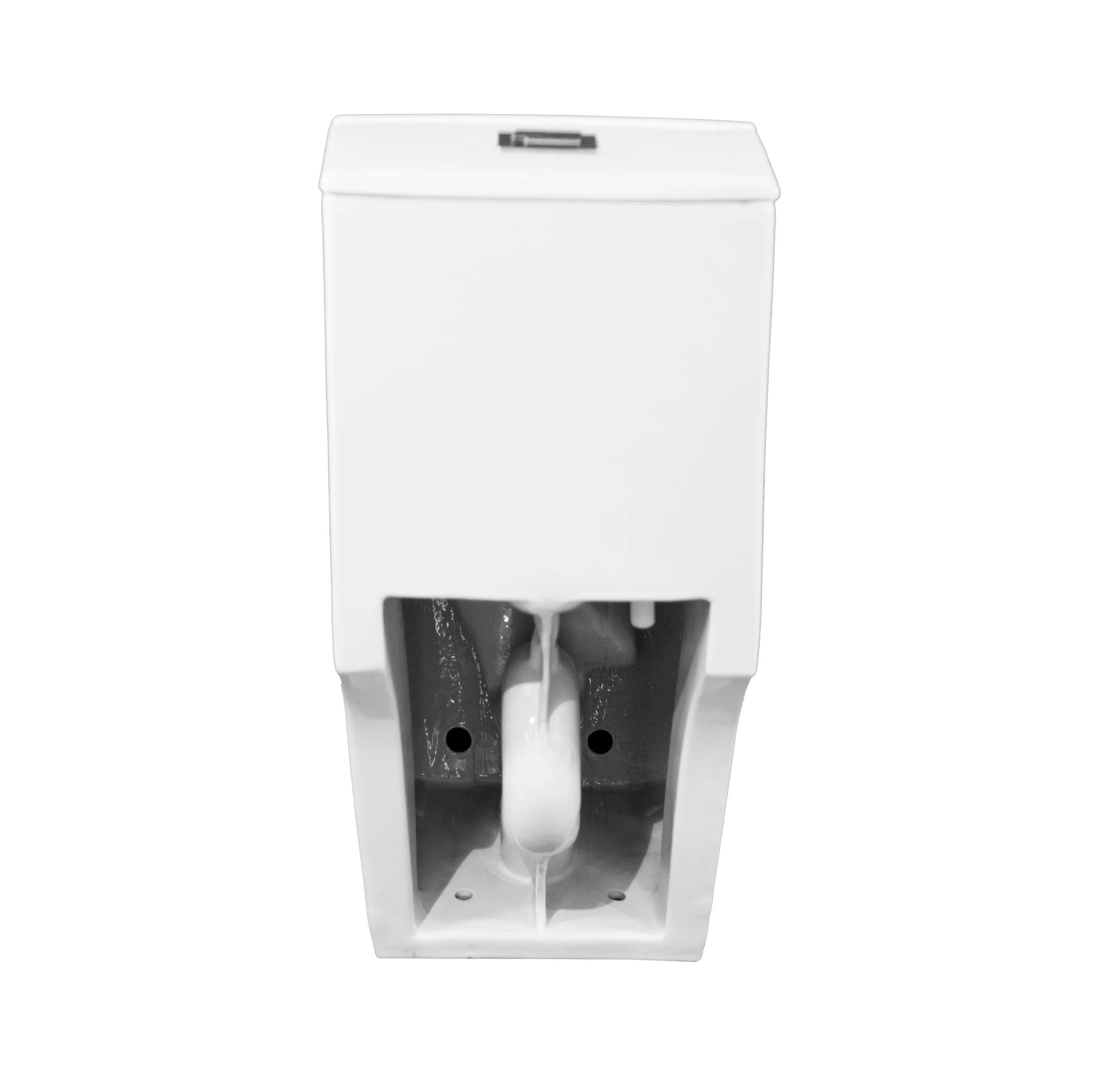 8637 One Piece Round Front Toilet in White