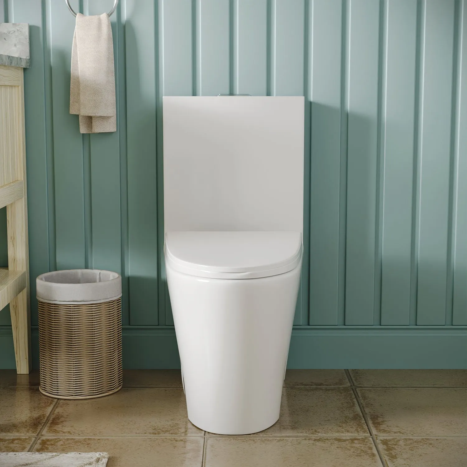 ACE One-Piece Elongated Toilet, 1.1/1.6 GPF Dual-Flush