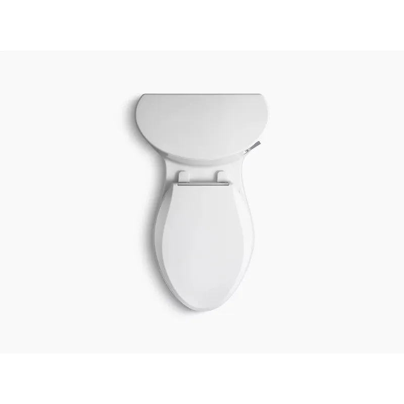 Adair Elongated 1.28 gpf Right Hand Trip Lever One-Piece Toilet in White