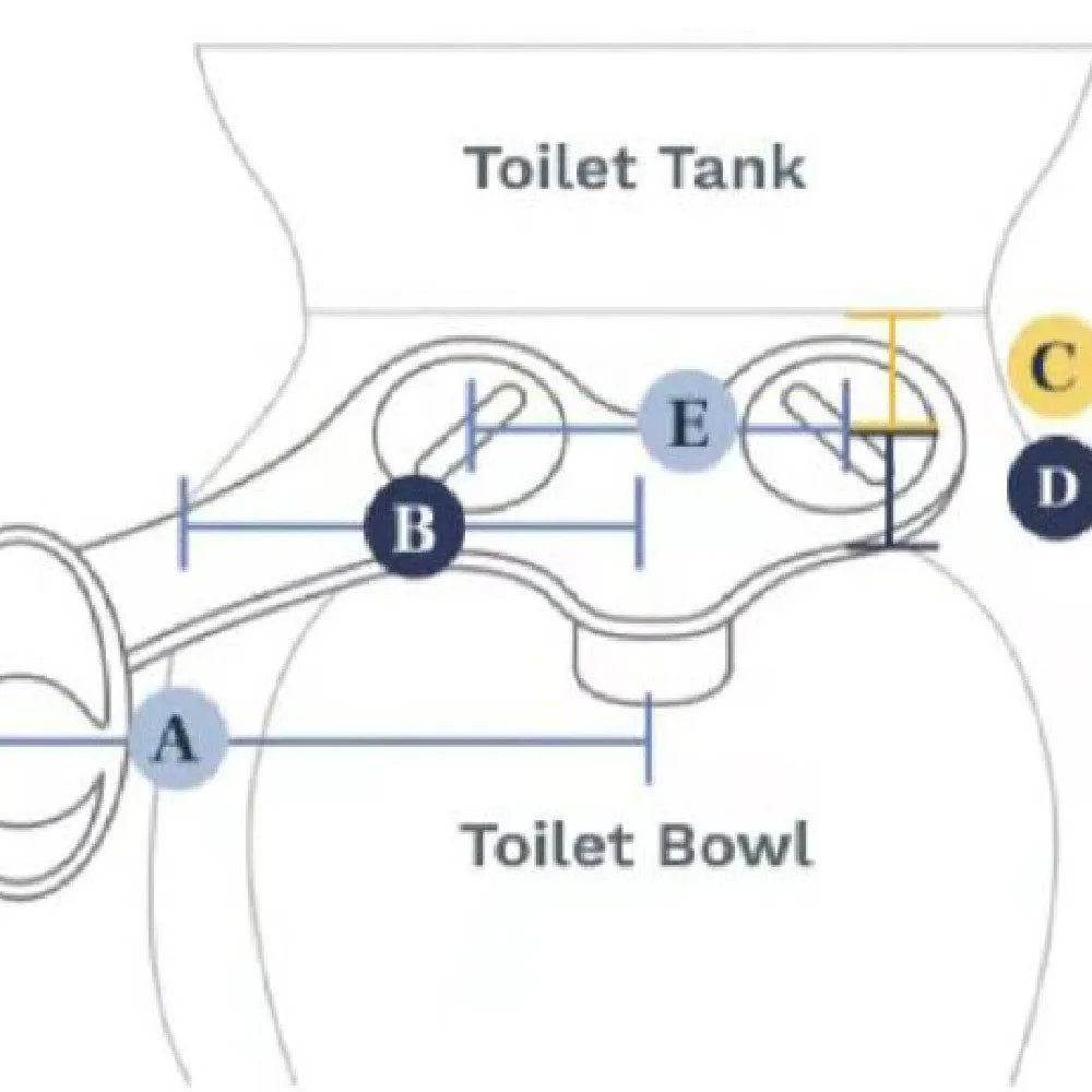 Adjustable Hot And Cold Water Bidet