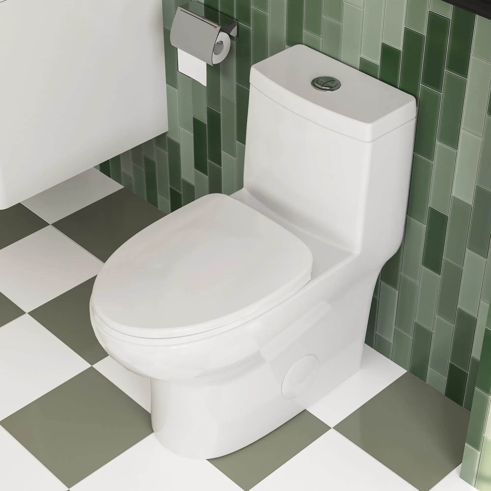 ALLY One-Piece Elongated Toilet, 10" Rough-in Standard-Size with Multiple Colors