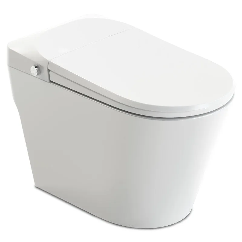 ANZZI ENVO Echo Elongated 1.28 GPF Smart Bidet Toilet in White with Auto Open, Auto Close, Auto Flush, and Heated Seat