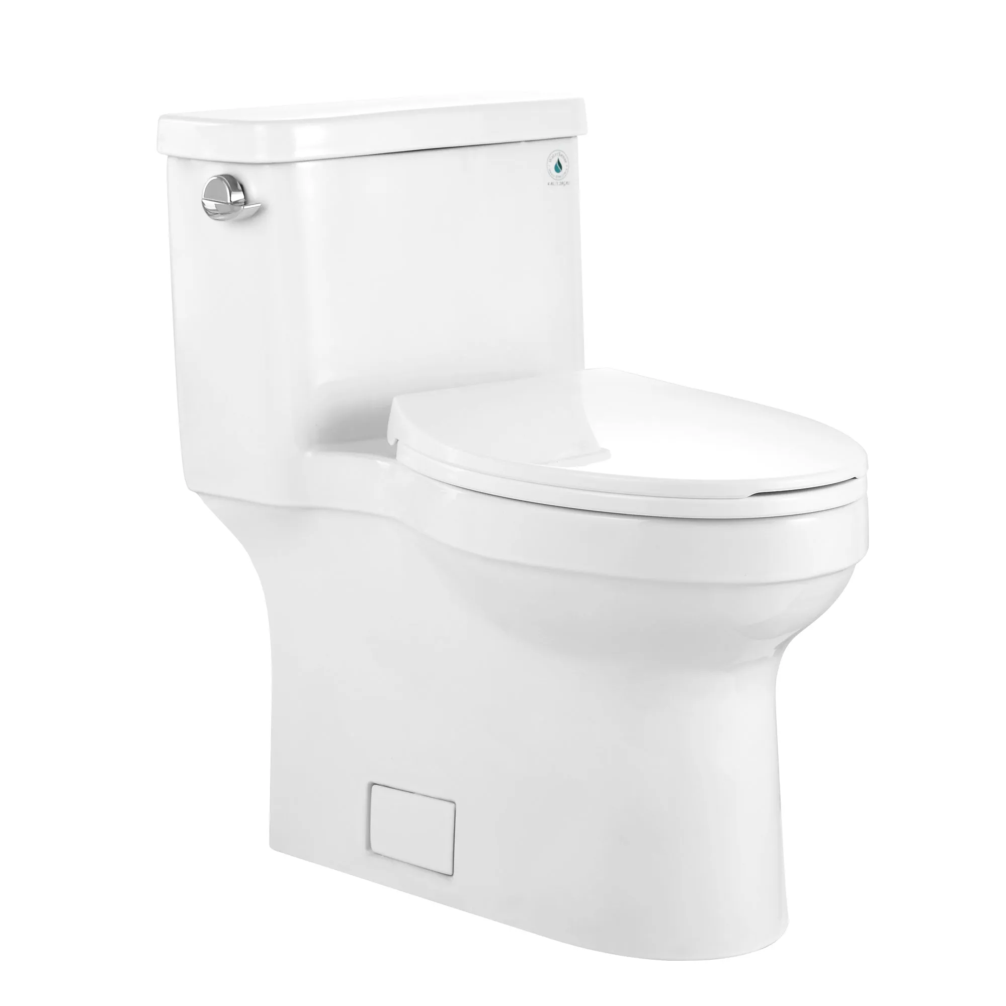 APEX One-Piece Elongated Toilet, High Efficiency Single-Flush