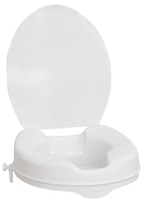 AquaSense Raised Toilet Seat with Lid