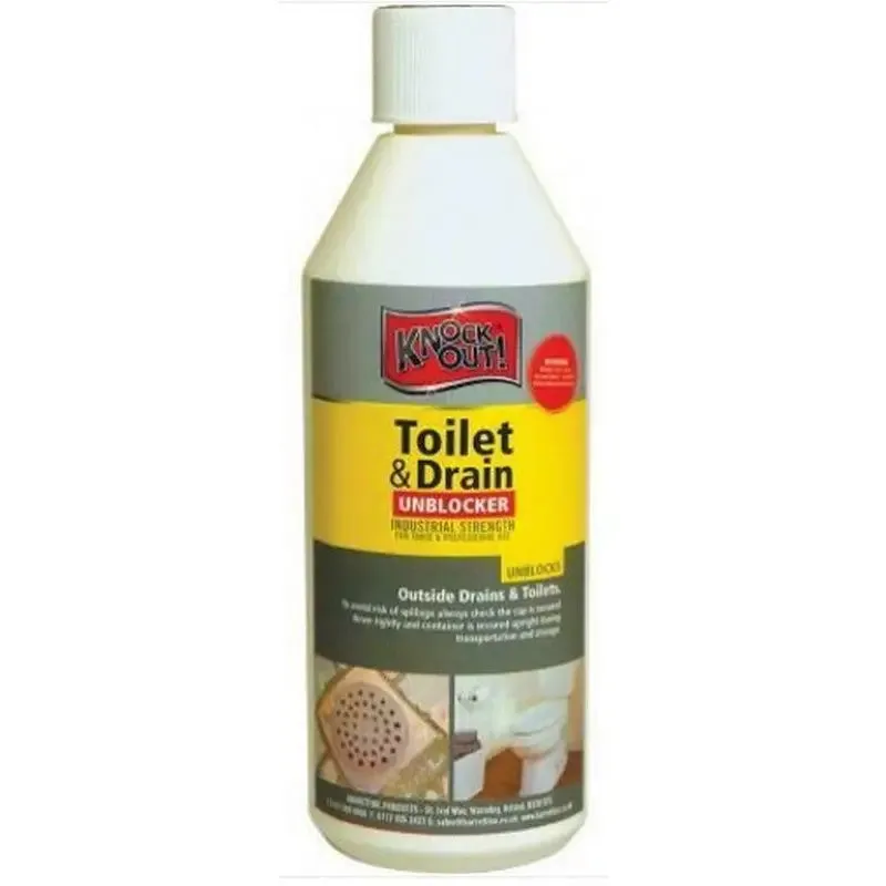 Barrentine Knock Out Toilet & Drain Unblocker Cleaner 500ml