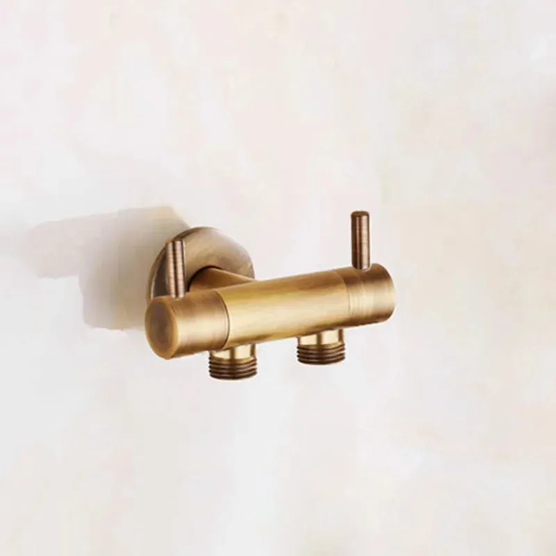 Bidet Faucet Wall Brass Antique Water Toilet Corner Handheld Bidet