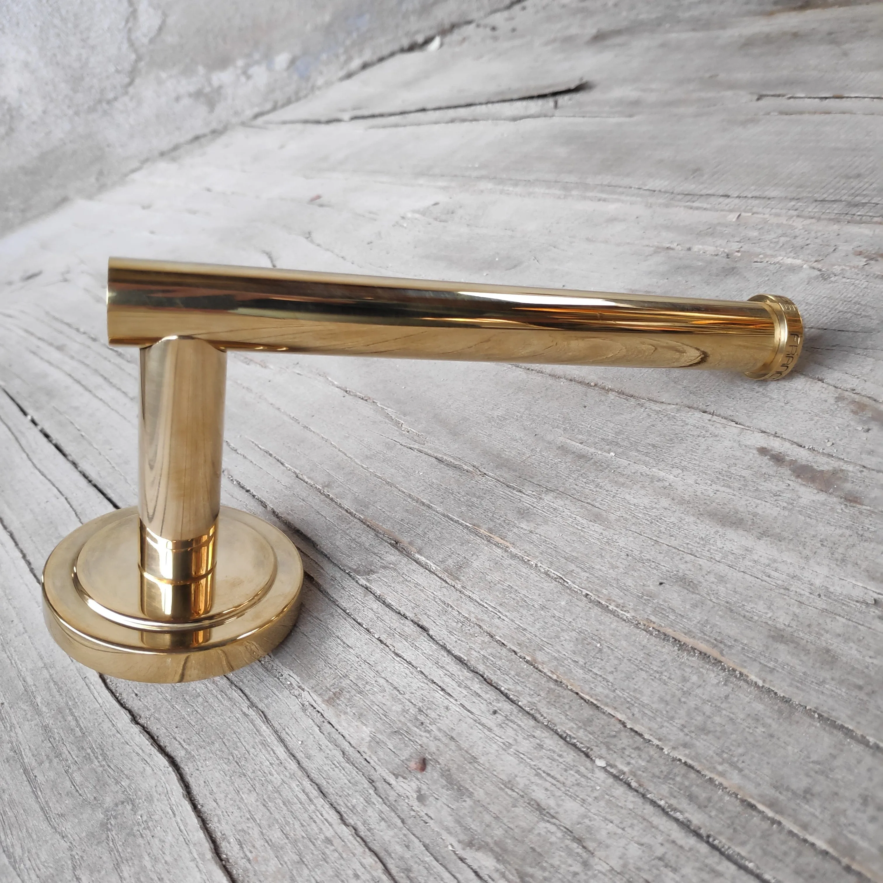 BTA20 Wall mounted toilet roll holder solid brass