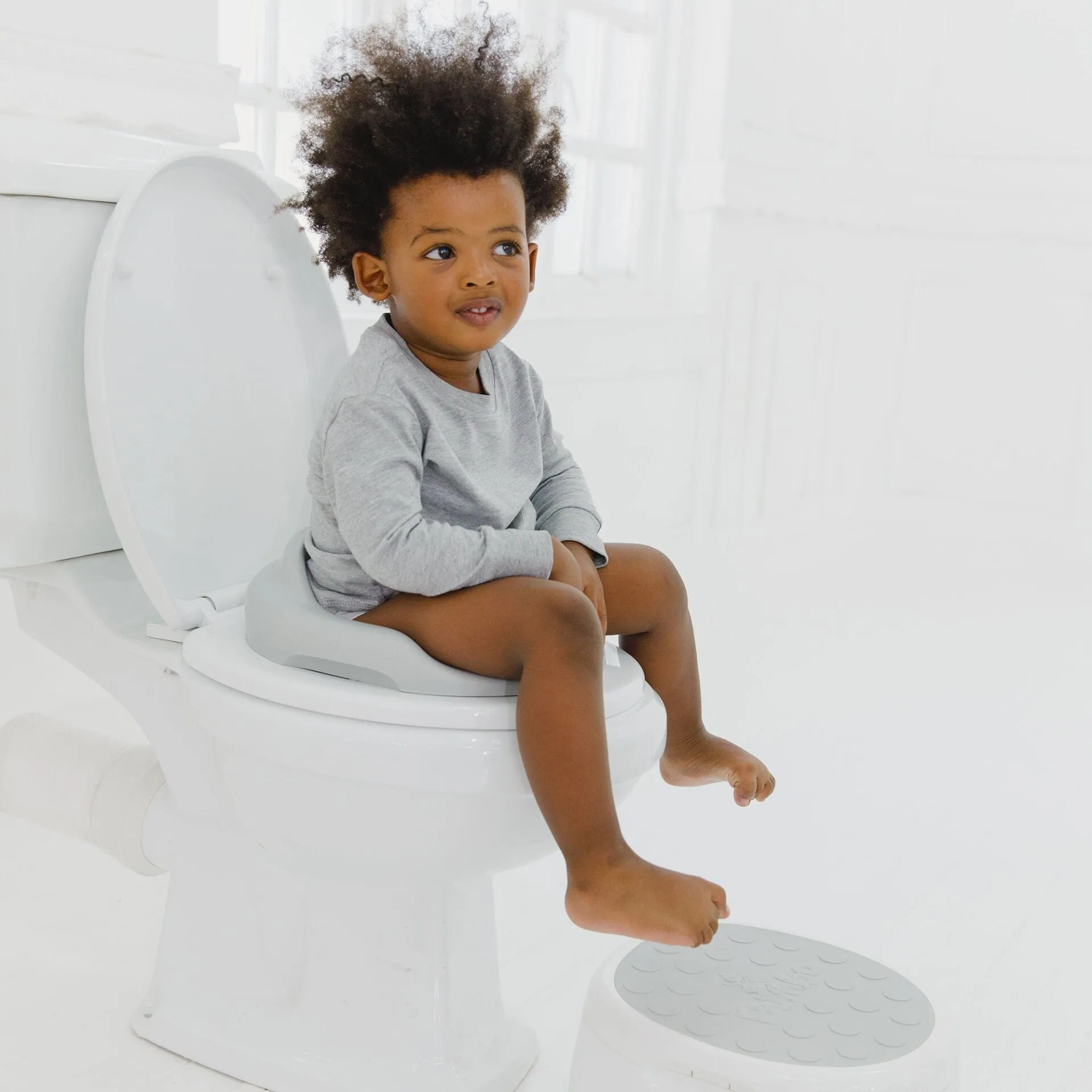 Bumbo Toilet Trainer - Cool Grey