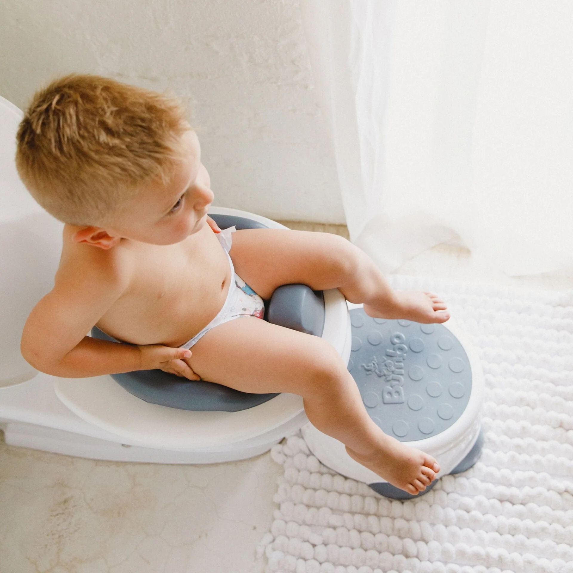 Bumbo Toilet Trainer - Slate Grey