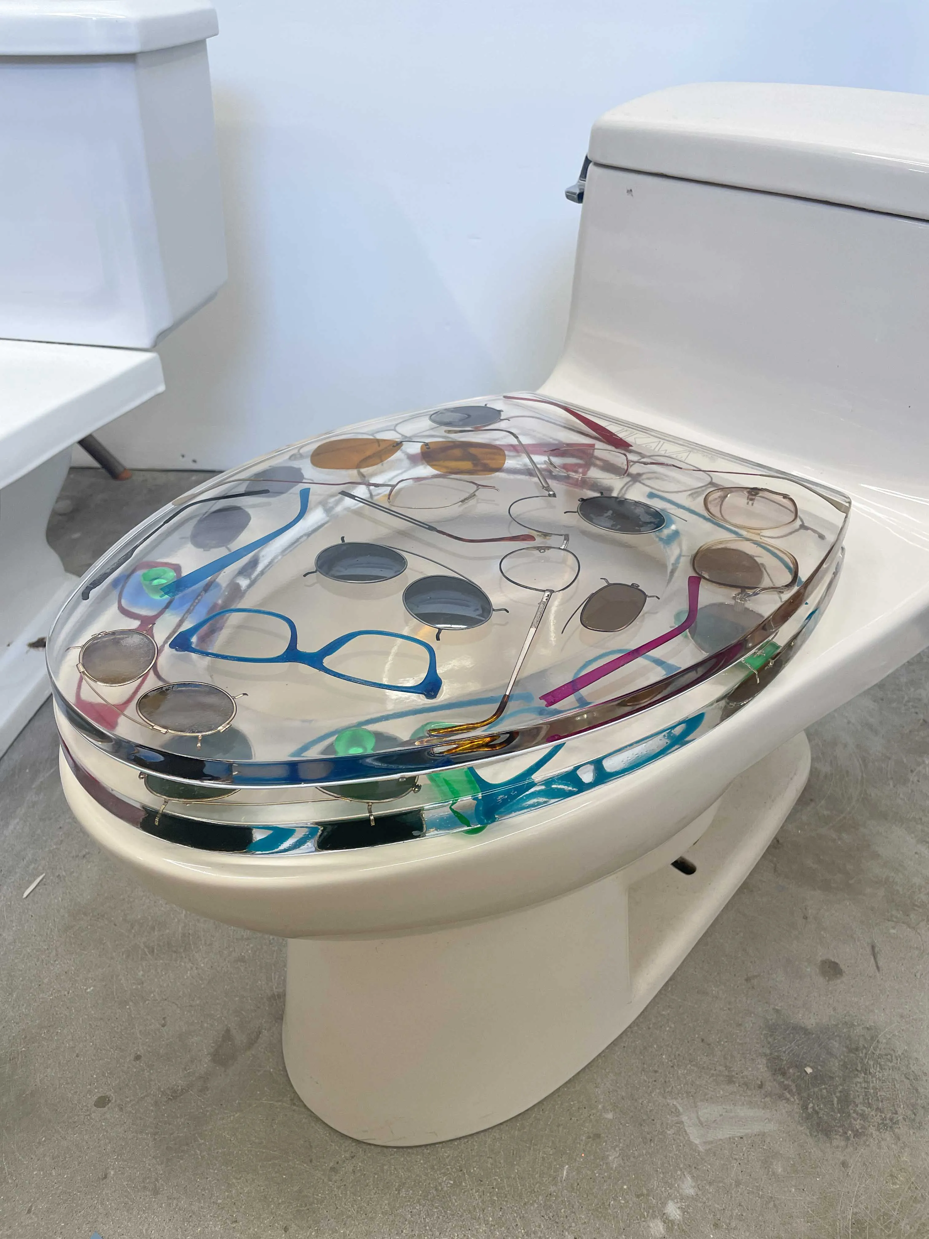 CLEAR VISIONS Toilet Seat