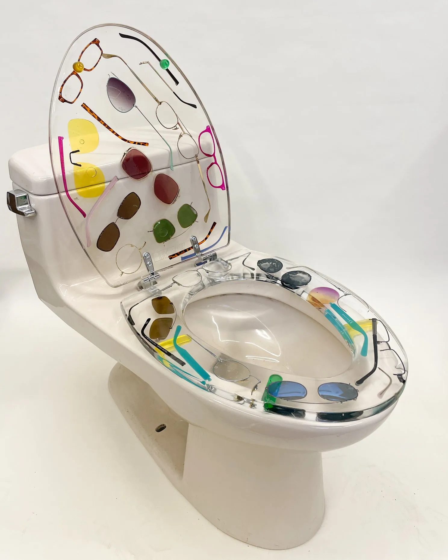 CLEAR VISIONS Toilet Seat