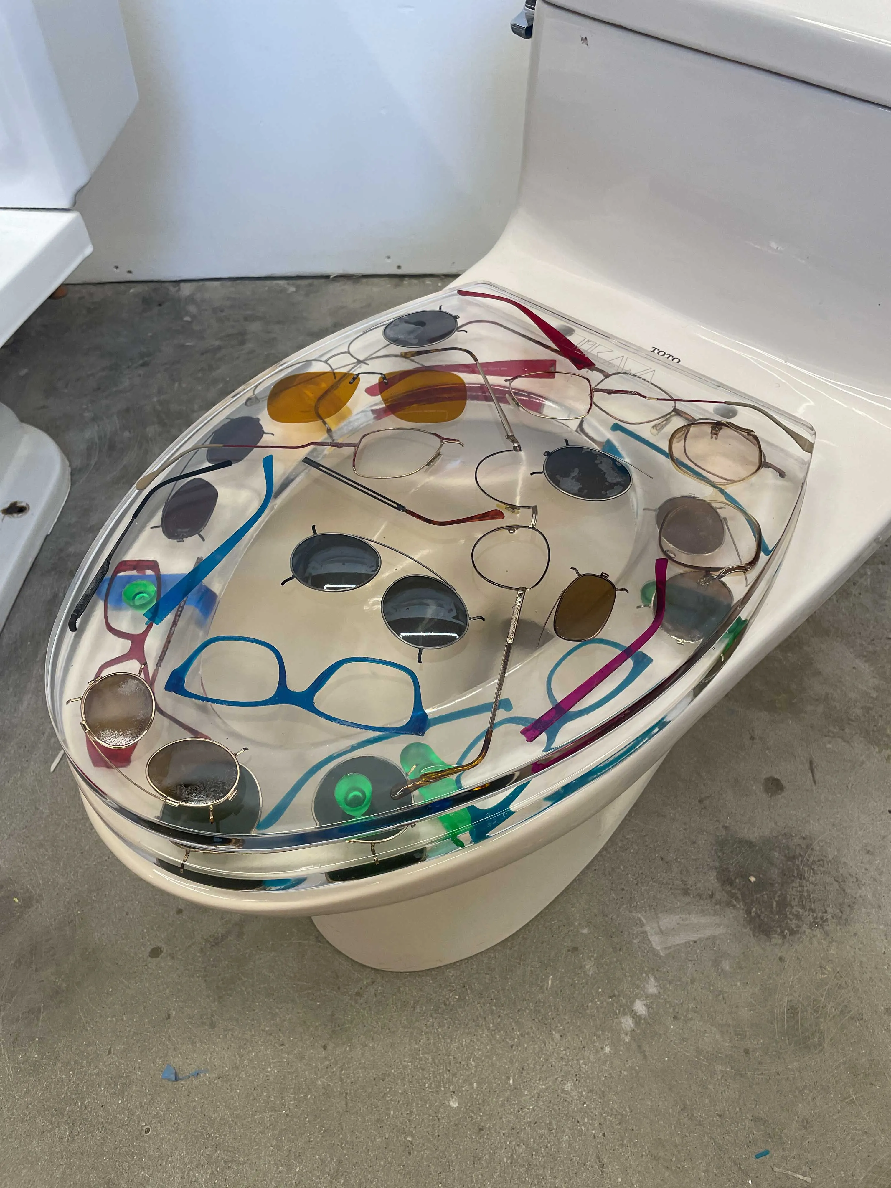 CLEAR VISIONS Toilet Seat