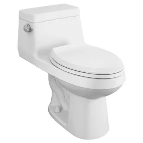 Colony Elongated 1.28 gpf One-Piece Toilet in White