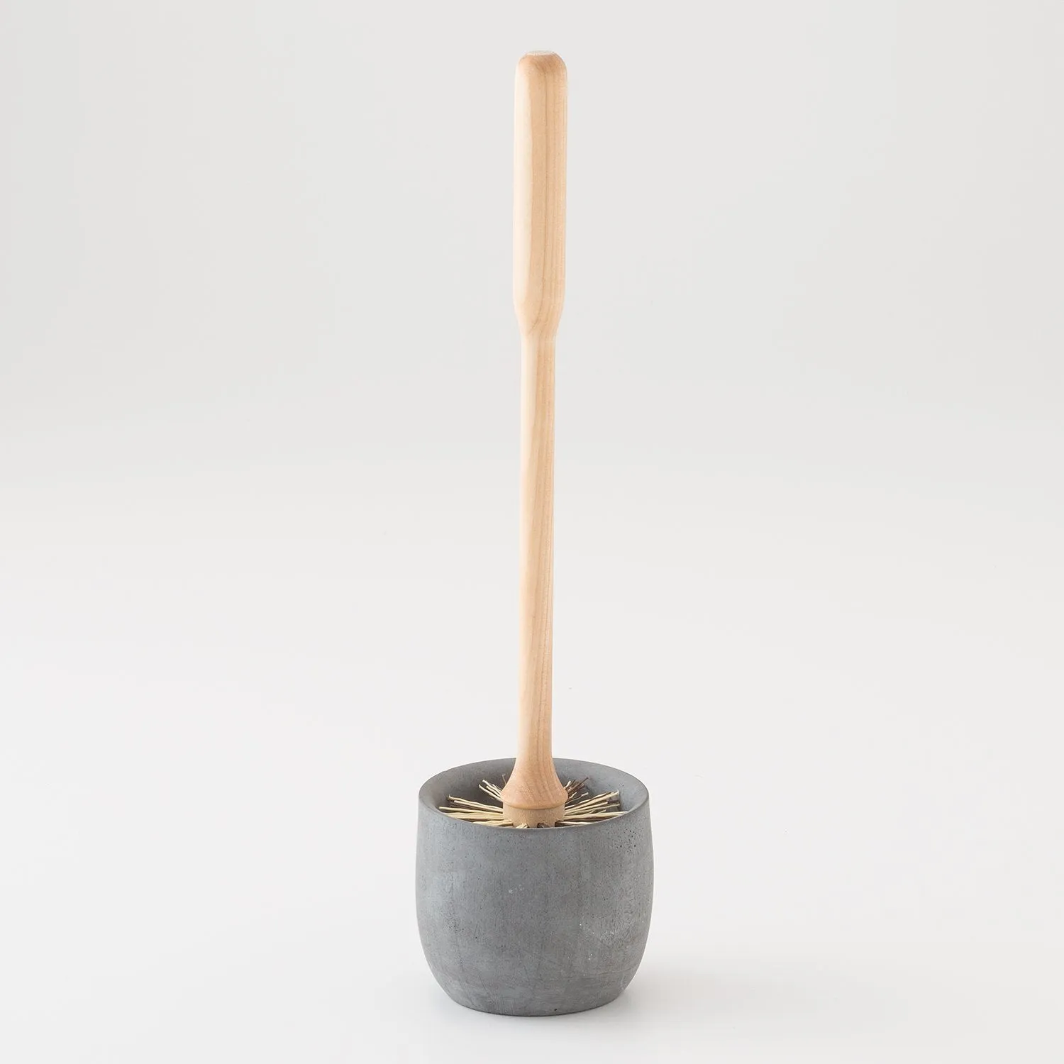 Concrete Toilet Brush Set