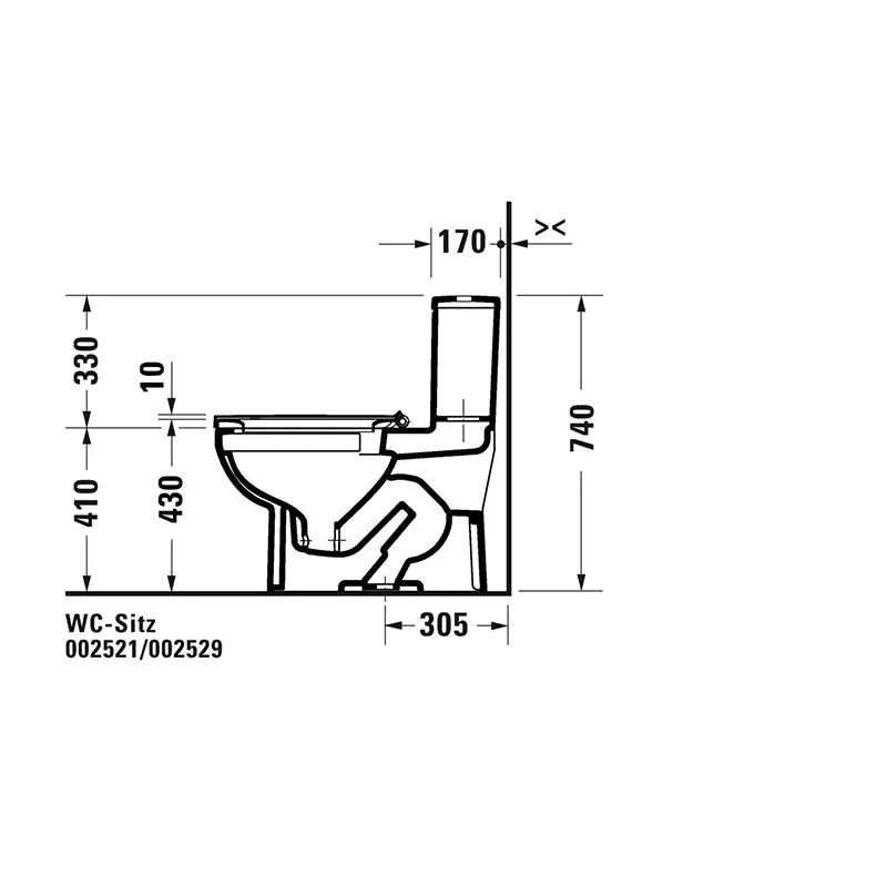 DuraStyle Basic Elongated 1.32 gpf & 0.92 gpf Dual-Flush One-Piece Toilet in White