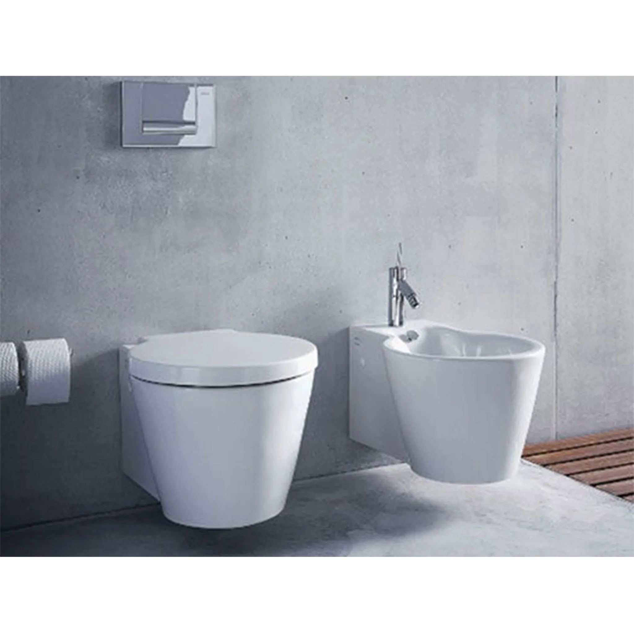 Duravit Starck 1 Wall-Mounted Toilet