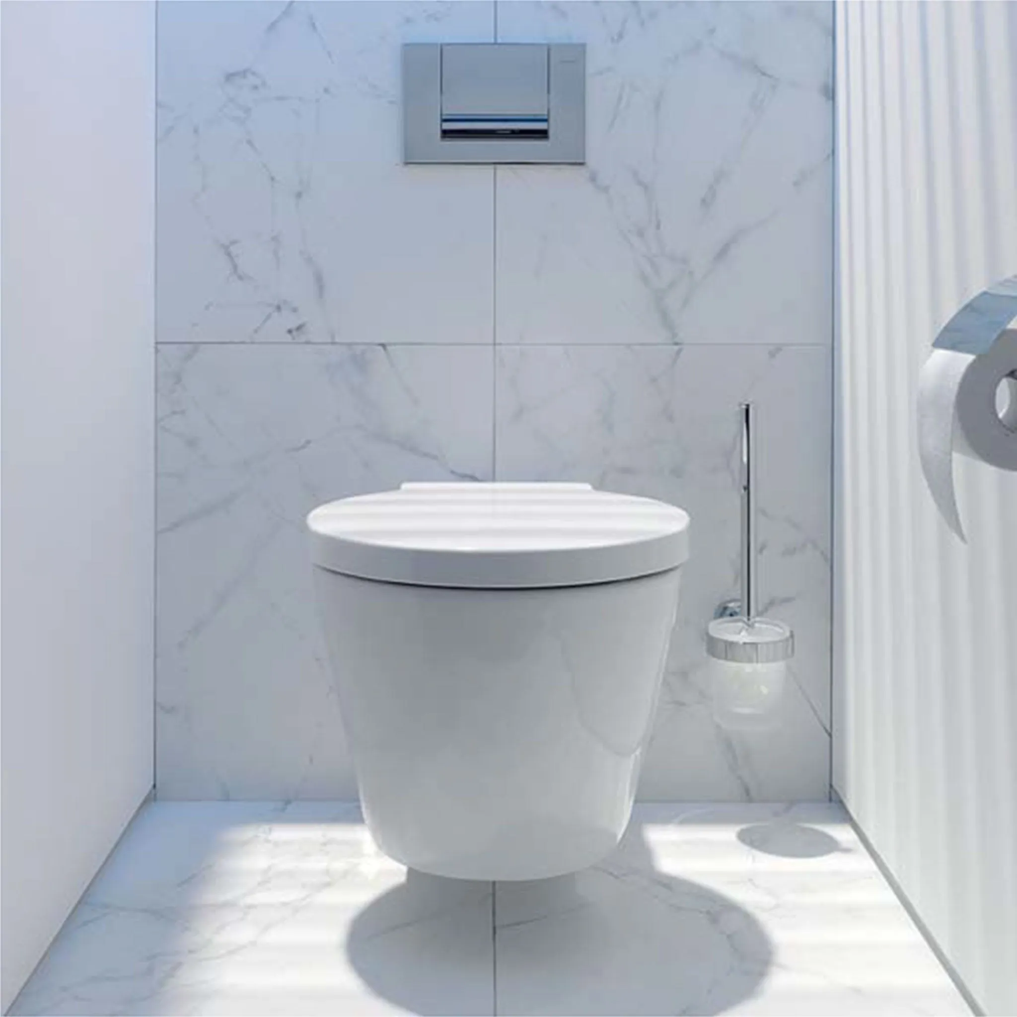 Duravit Starck 1 Wall-Mounted Toilet