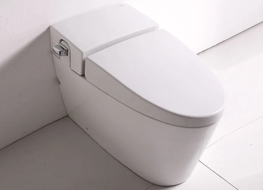 Eago T340 Modern One Piece Toilet - White