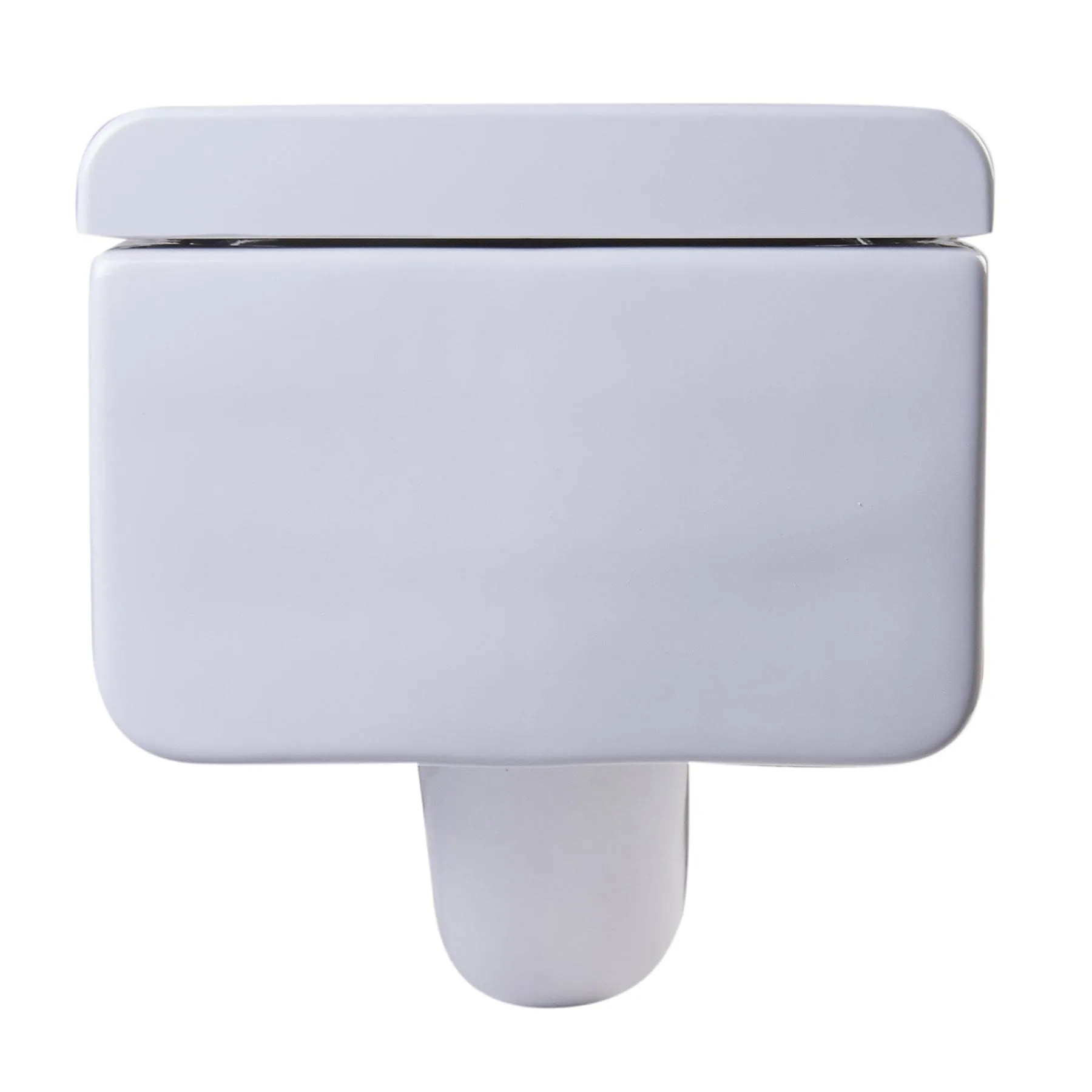 EAGO WD333 Square Modern Wall Mount Dual Flush Toilet Bowl