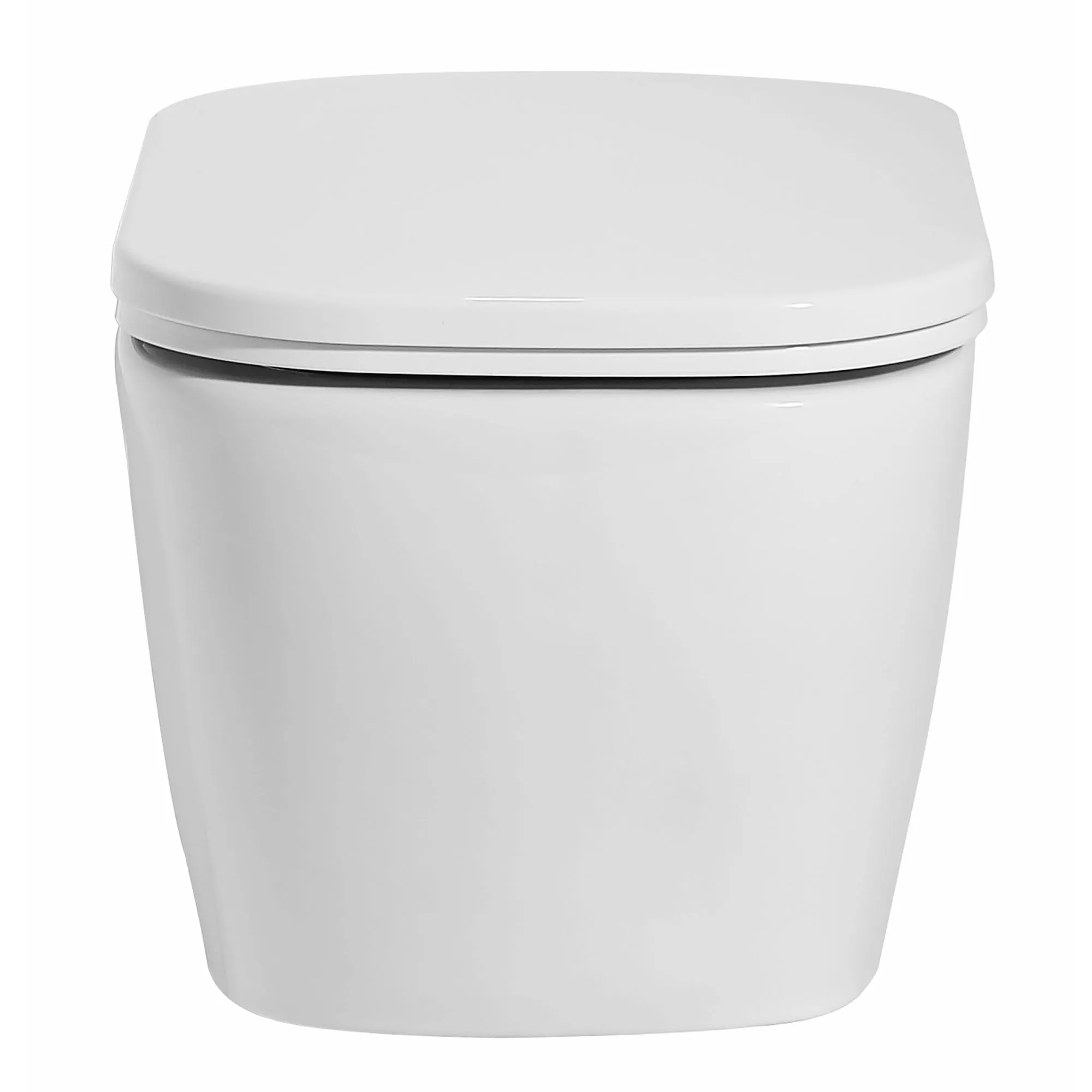 EAGO WD390 White Modern Ceramic Wall Mounted Toilet