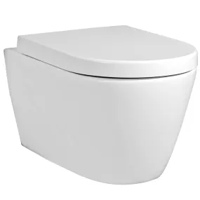 Elongated Wall-Hung Toilet 1.2 GPF in White (SEAT SOLD SEPARATELY)