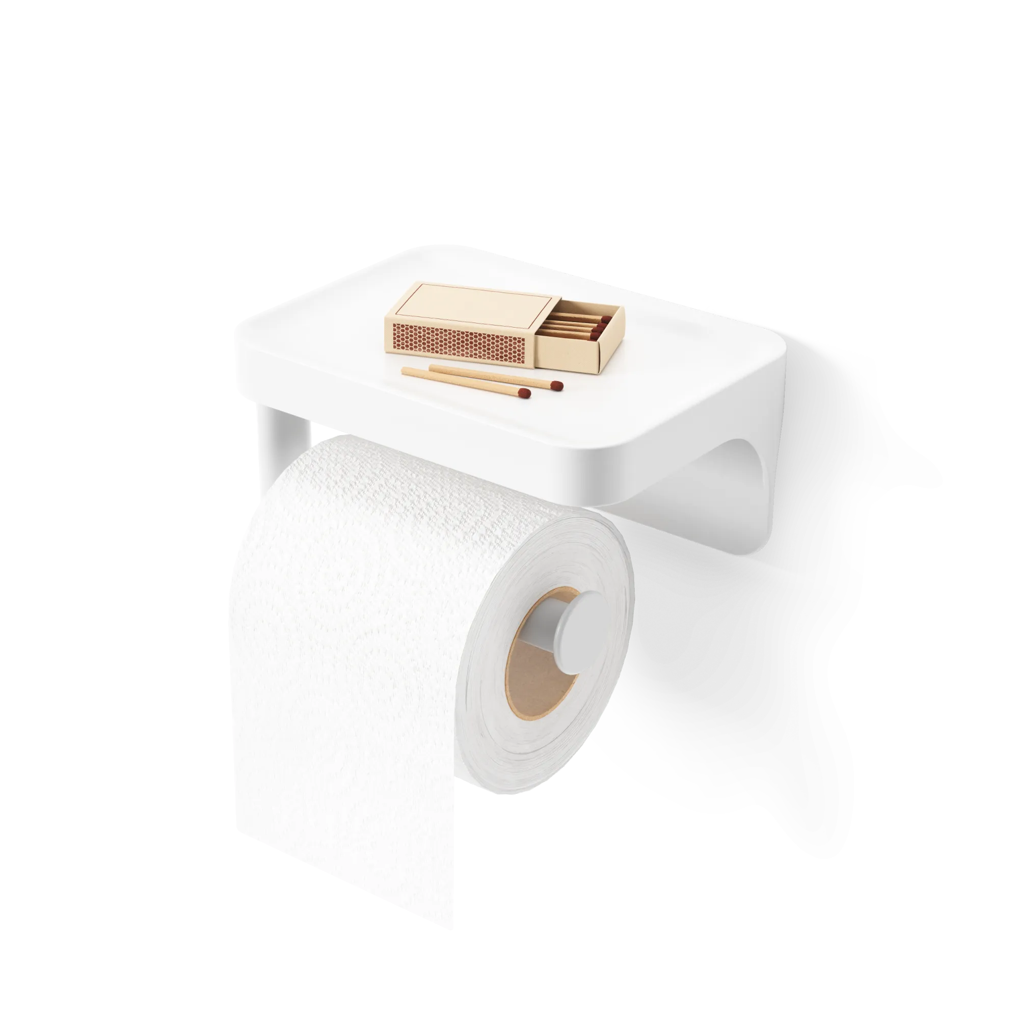 Flex Adhesive Toilet Paper Holder