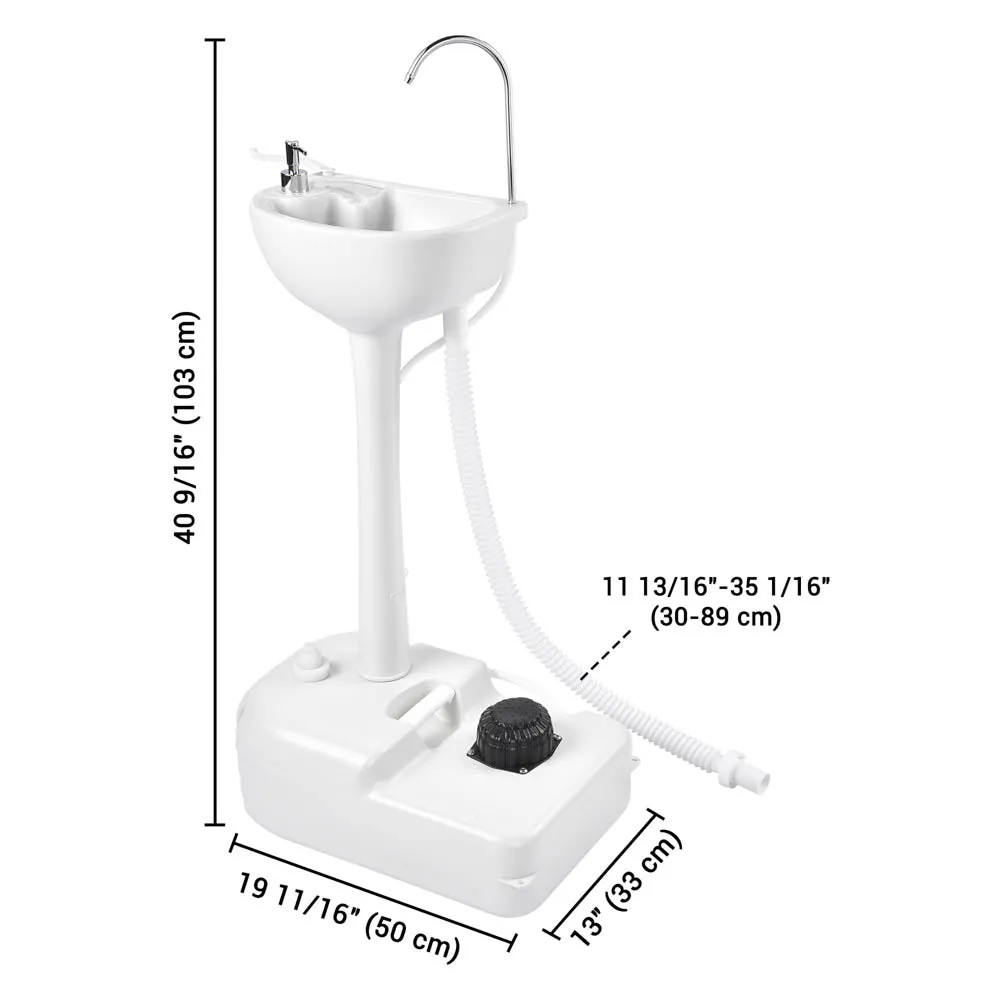 Foot Pump Hand Wash Station 4.5 gal