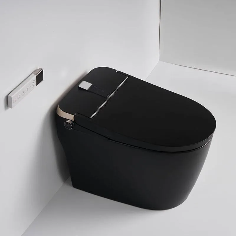 Giving Tree Elongated One-Piece Floor Mounted Smart Toilet with Remote Control and Automatic Cover