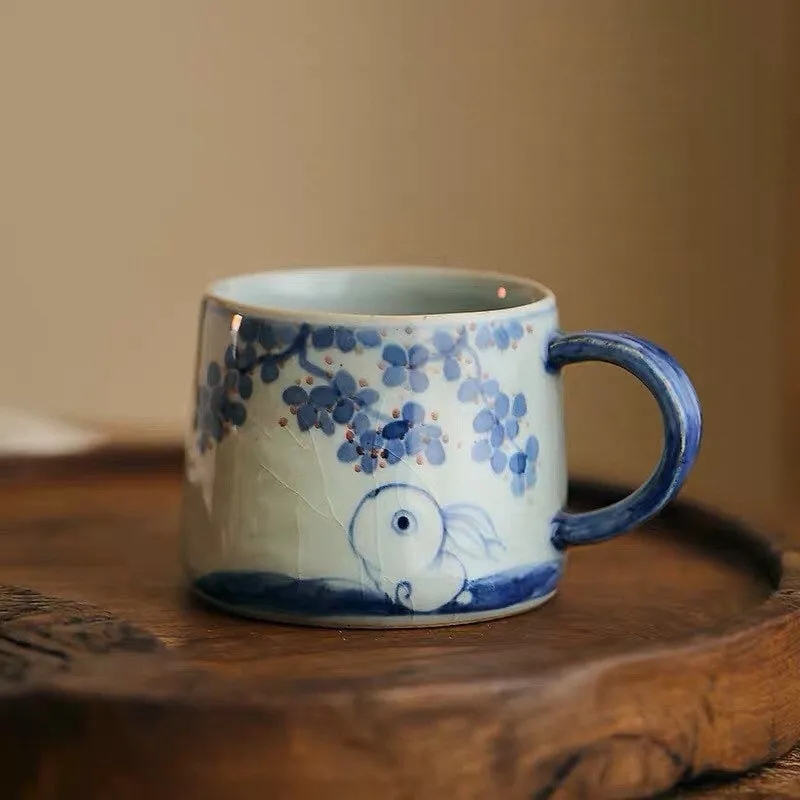 Gohobi Hand-painted Ceramic Rabbit Mug