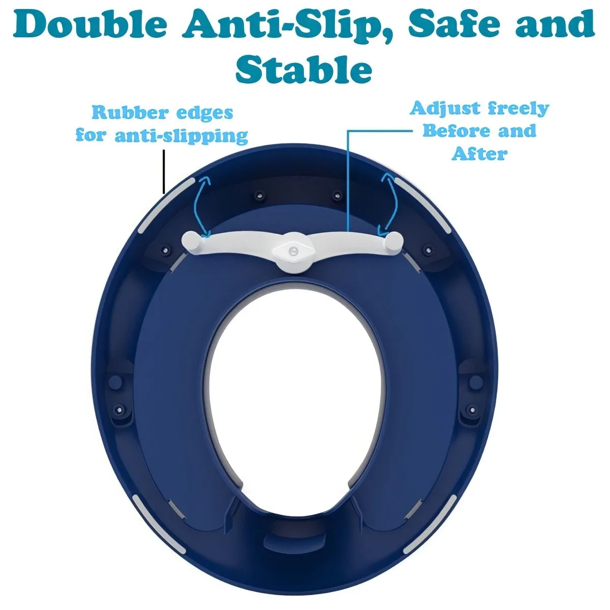 KidDough Baby Crown Potty Training Seat: Soft Comfortable Cushion Seat