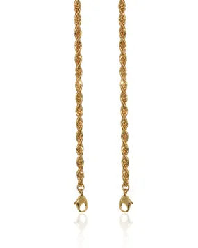 Lisa Diamond Cut Rope Chain