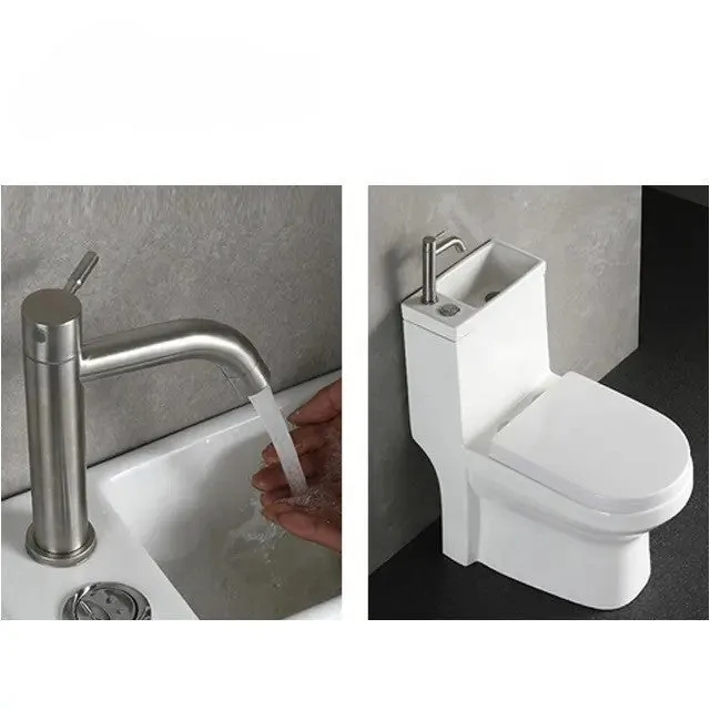 Modern Japanese Toilet Top with Sink on Top