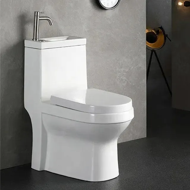 Modern Japanese Toilet Top with Sink on Top