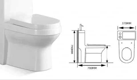 Modern Japanese Toilet Top with Sink on Top