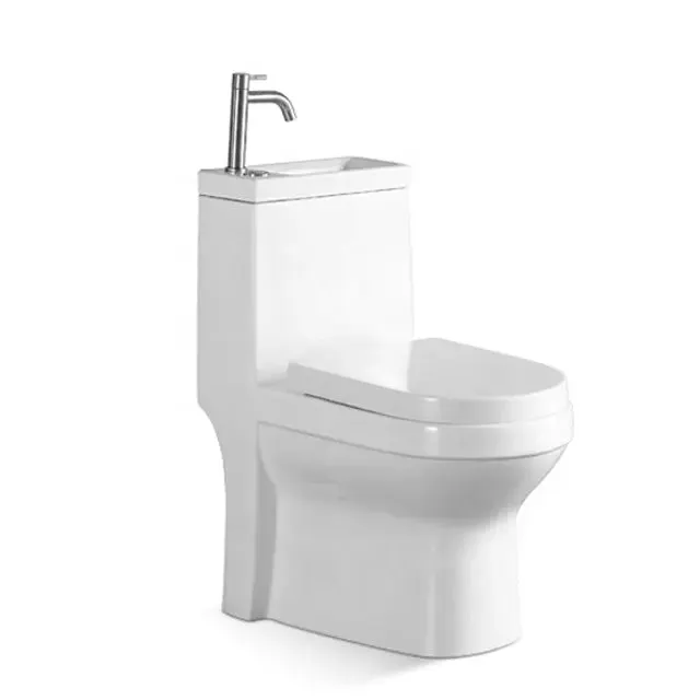 Modern Japanese Toilet Top with Sink on Top