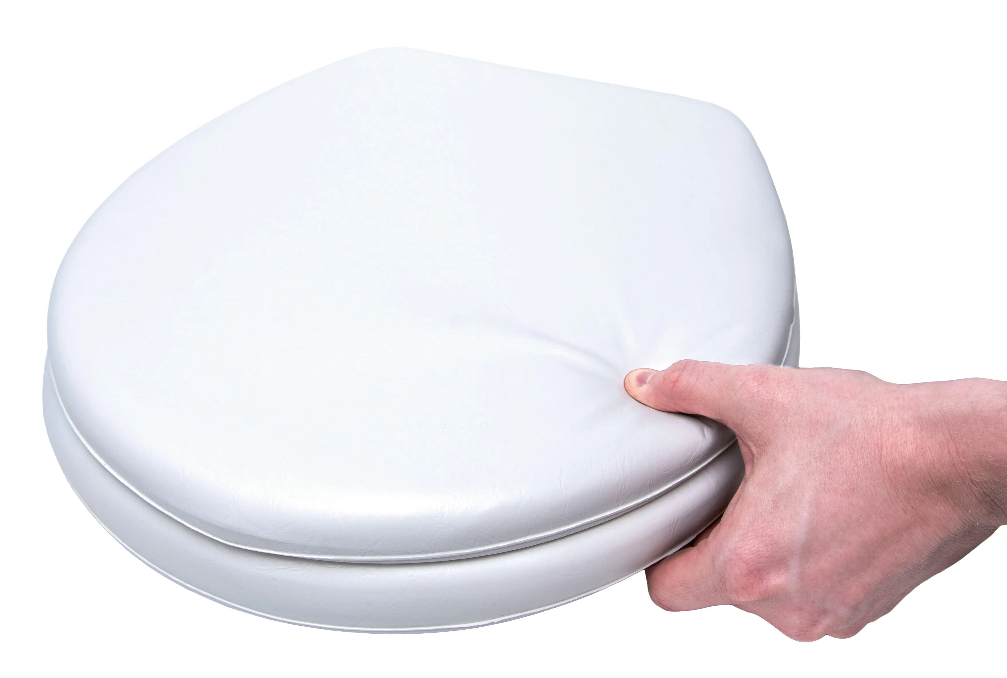 Padded Toilet Seat with Lid