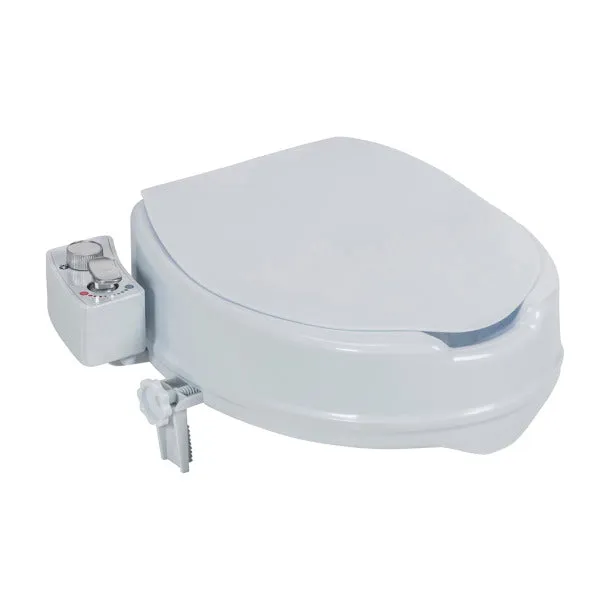 PreserveTech Raised Toilet Seat with Bidet (Ambient Water)