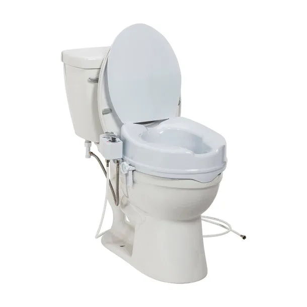 PreserveTech Raised Toilet Seat with Bidet (Ambient Water)