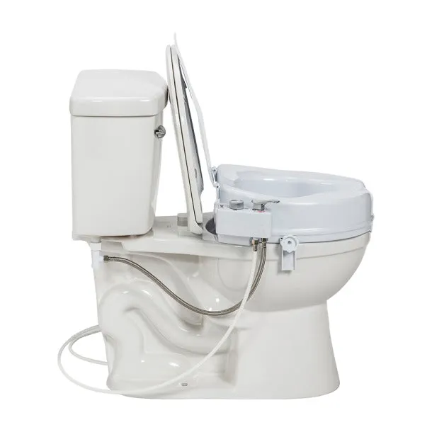 PreserveTech Raised Toilet Seat with Bidet (Ambient Water)