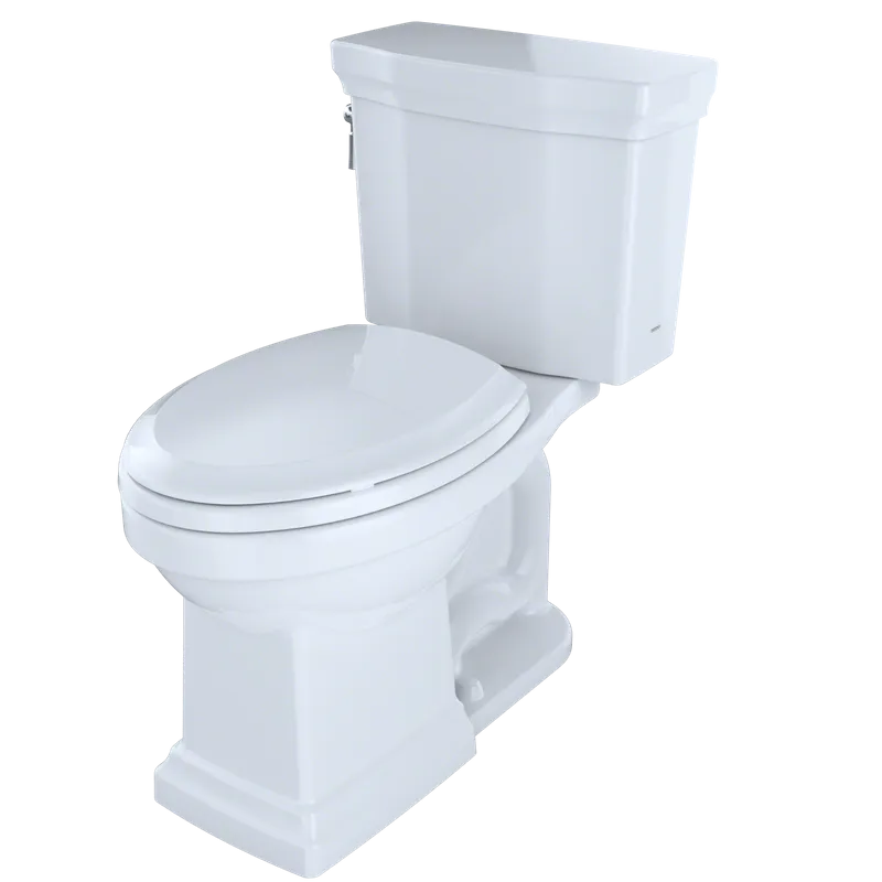 Promenade II Elongated 1 gpf Two-Piece Toilet in Cotton White