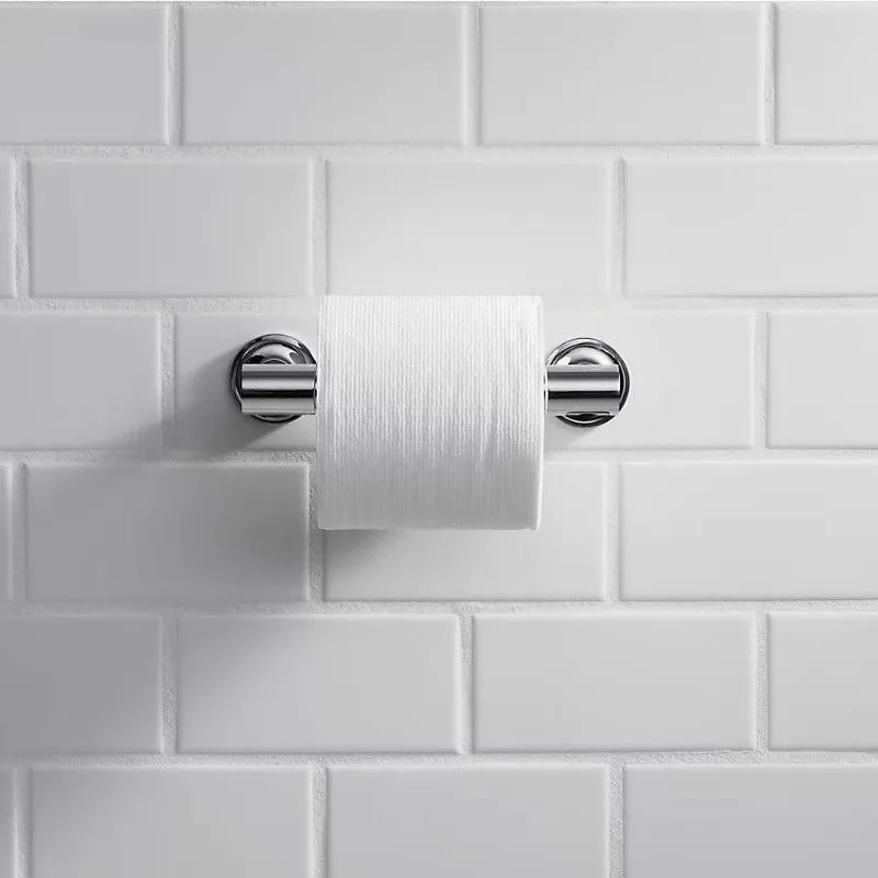 Purist 8.19" Toilet Paper Holder in Matte Black