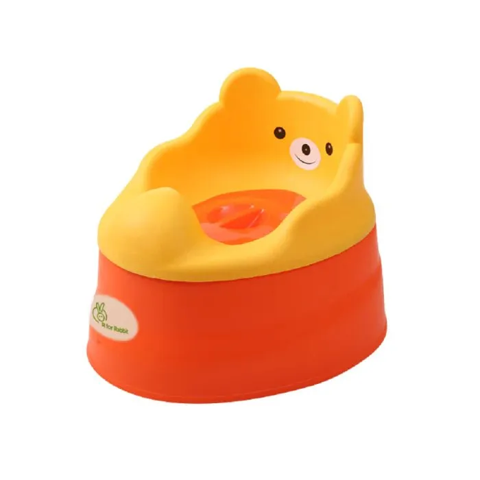 R for Rabbit Tiny Tots Potty Seat- Orange Red