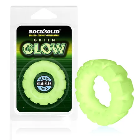 Rock Solid Glow in the Dark The Tire Ring - Green