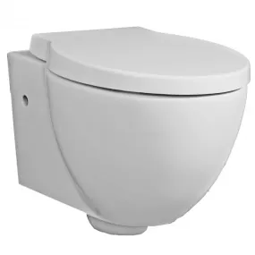 Round Wall-Hung Toilet 1.2 GPF in White (SEAT SOLD SEPARATELY)