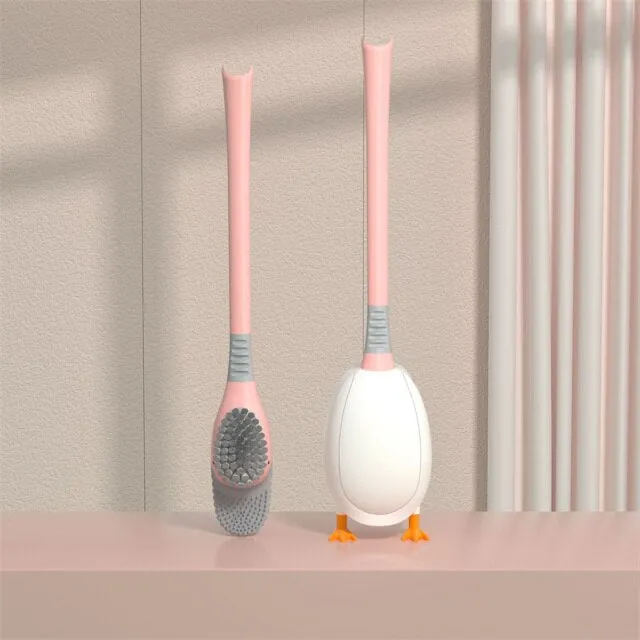 Silicone Duck Shape Soft Bathroom Brush