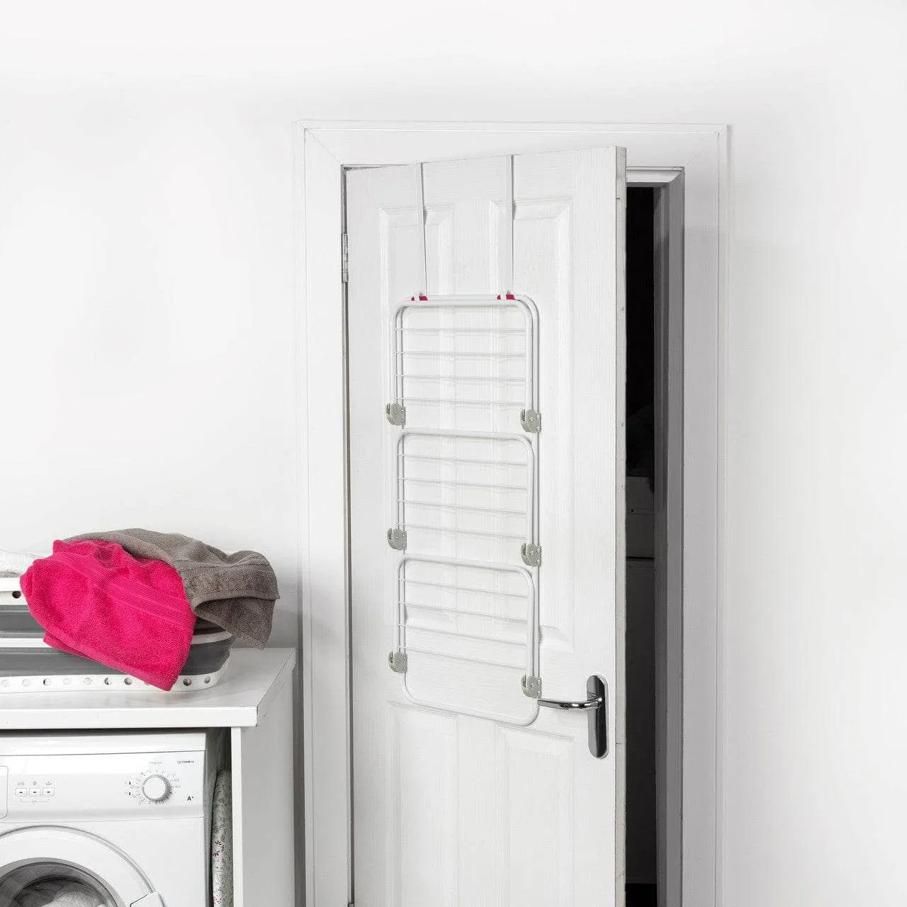 Space Saving Overdoor Airer