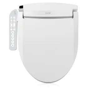 Swash Select DR801-RW Sidearm Bidet Seat with Warm Air Dryer and Deodorizer, Round White